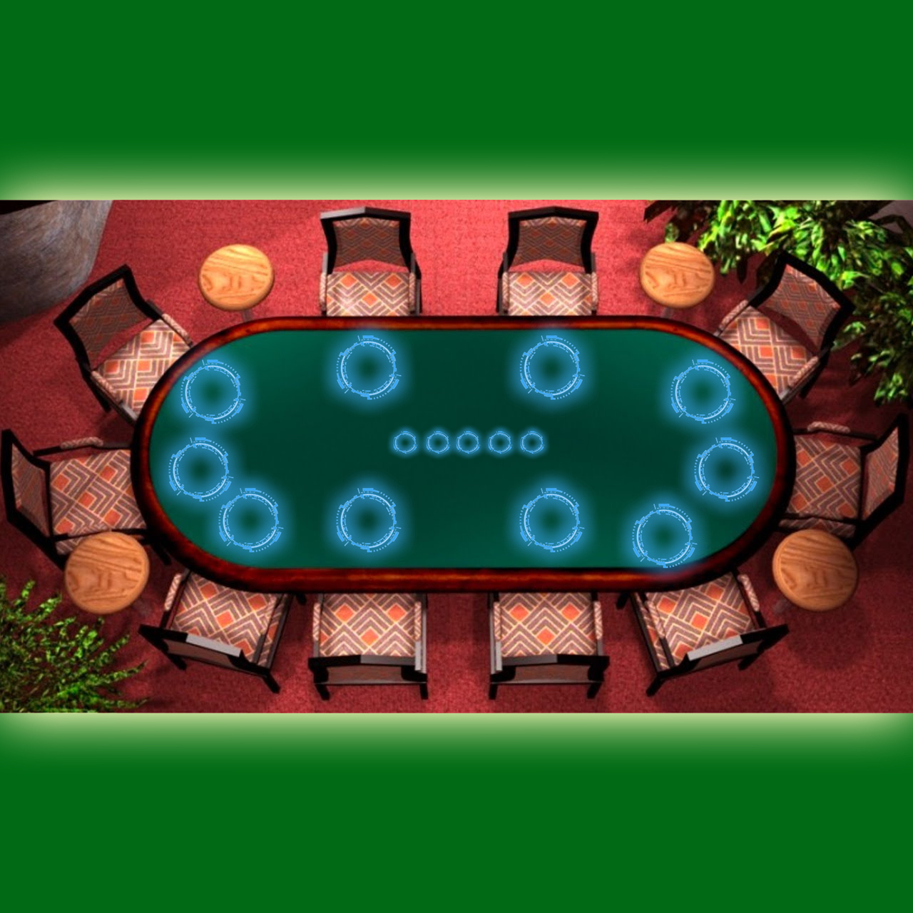 RFID стол для покера на заказ