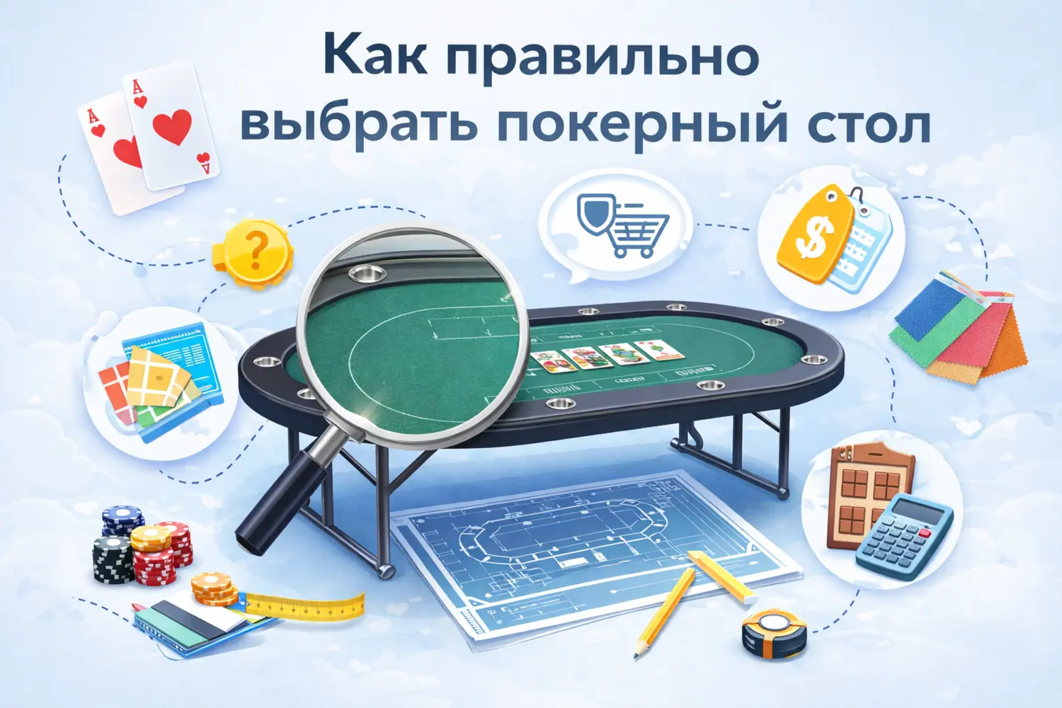 Выбор покерного стола. Все нюансы
