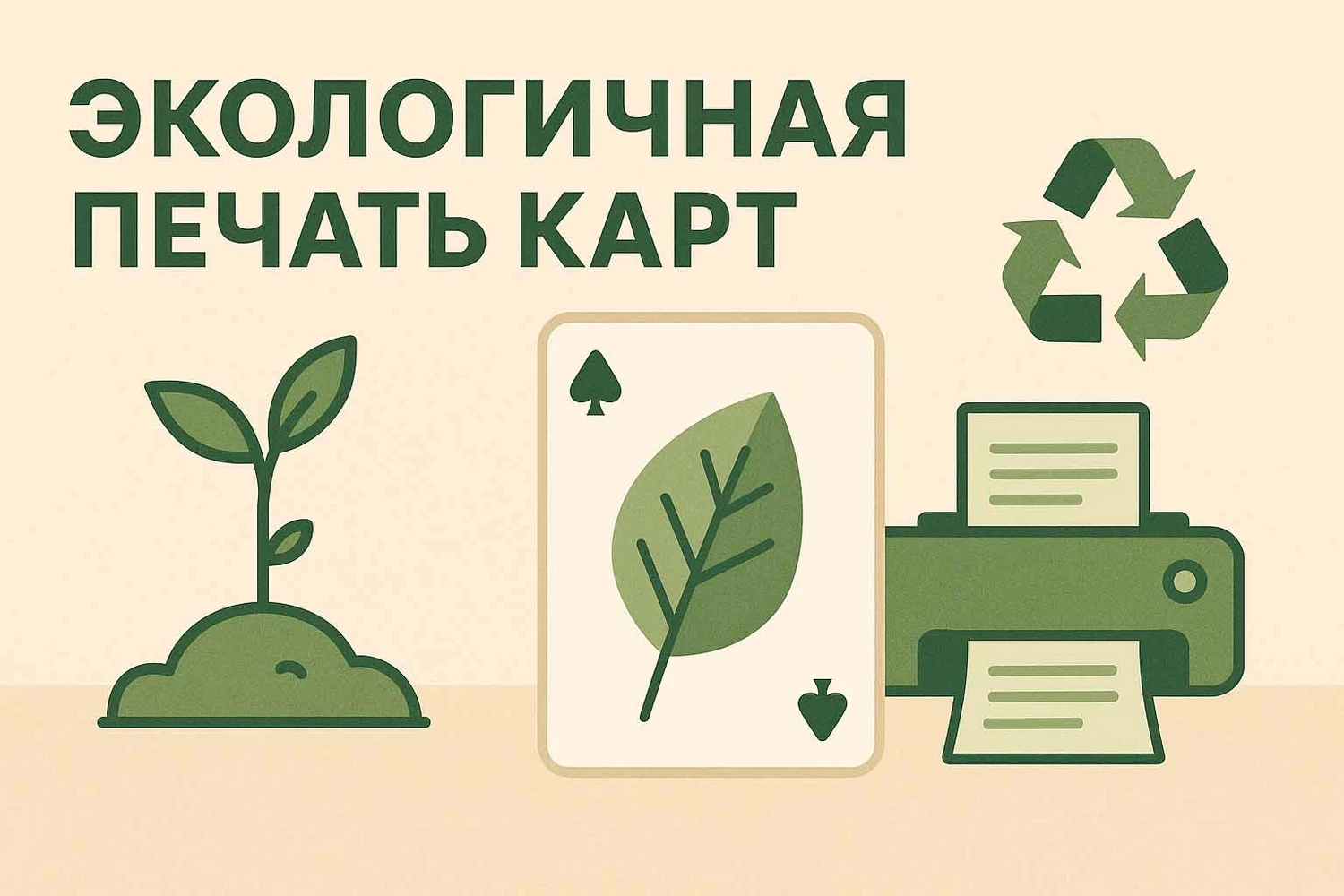 Печатаем карты с заботой об экологии
