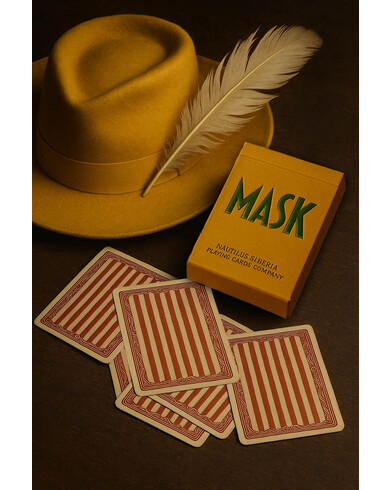 Кликните для увеличения изображения MASK — Игральные карты в стиле киновселенной «Маска»