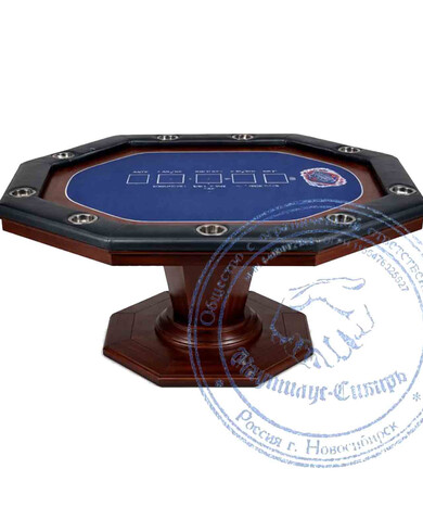 Восьмиугольный покерный стол