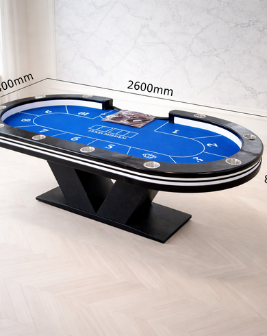 Стол для покера с подсветкой LED