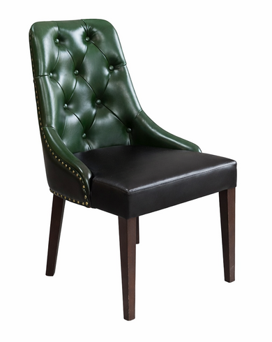 Кожаный стул для покера 