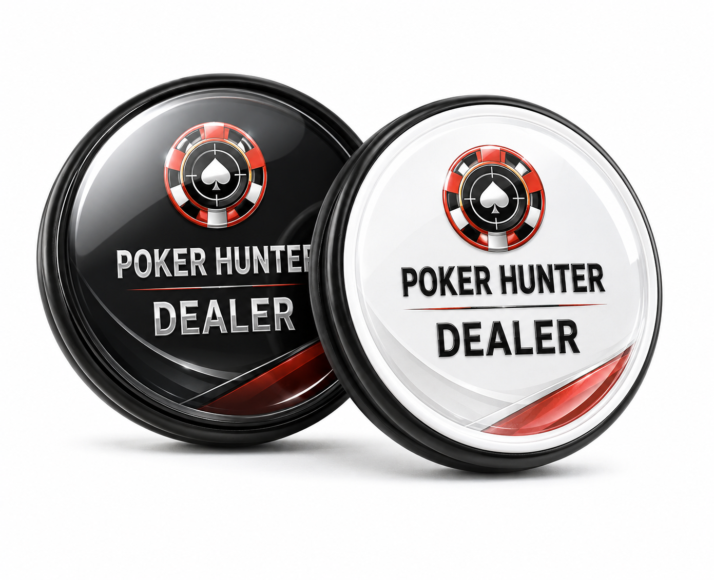 Крупное изображение кнопки Dealer для покерного стола