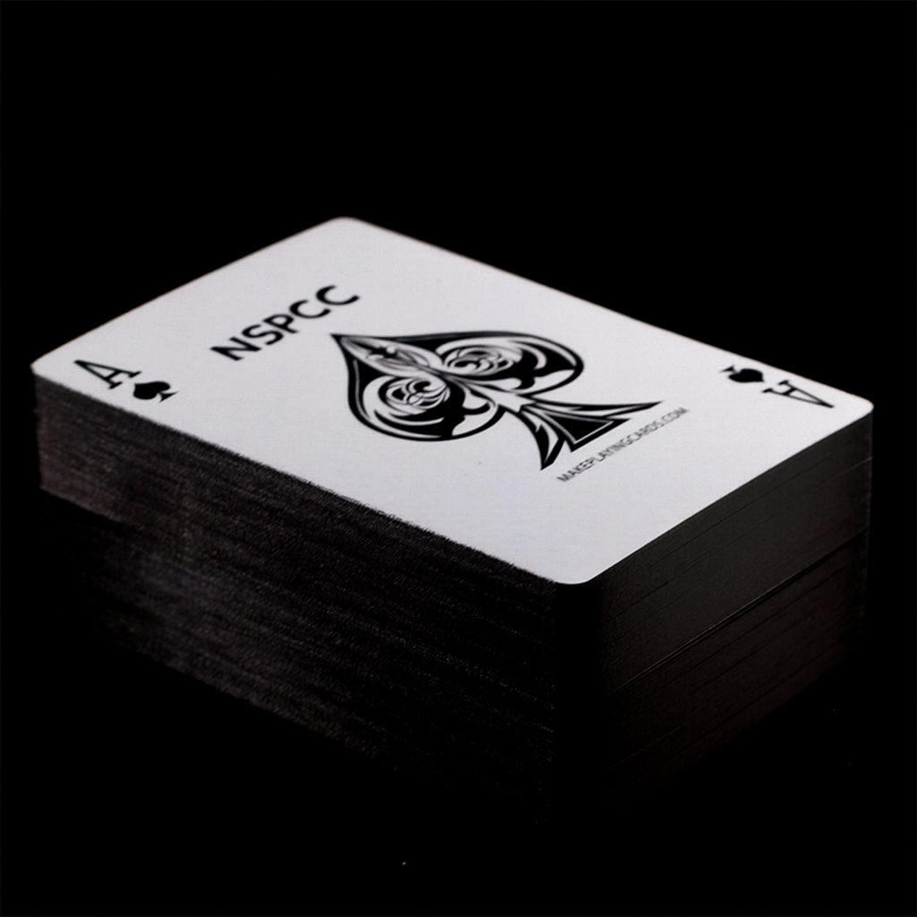 Колода с чёрным металлизированным торцом