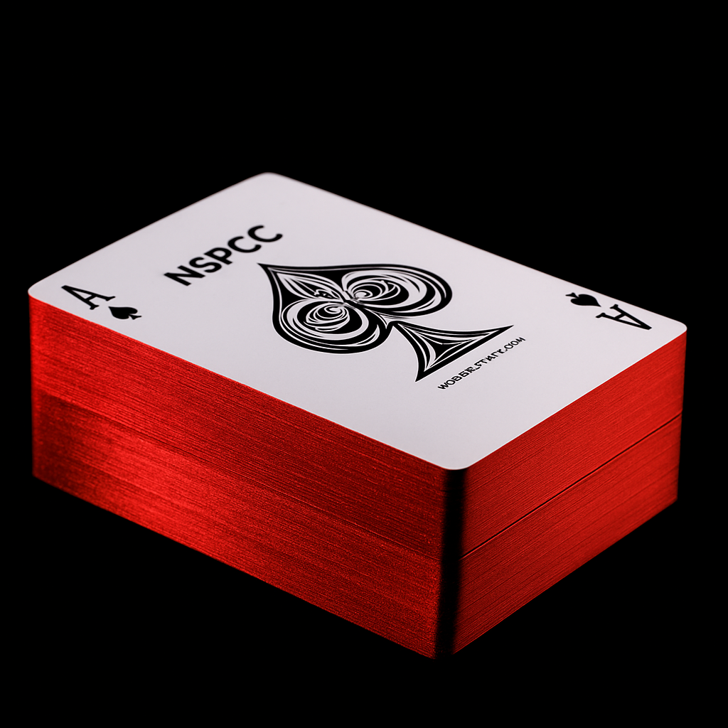 Красный торец карт