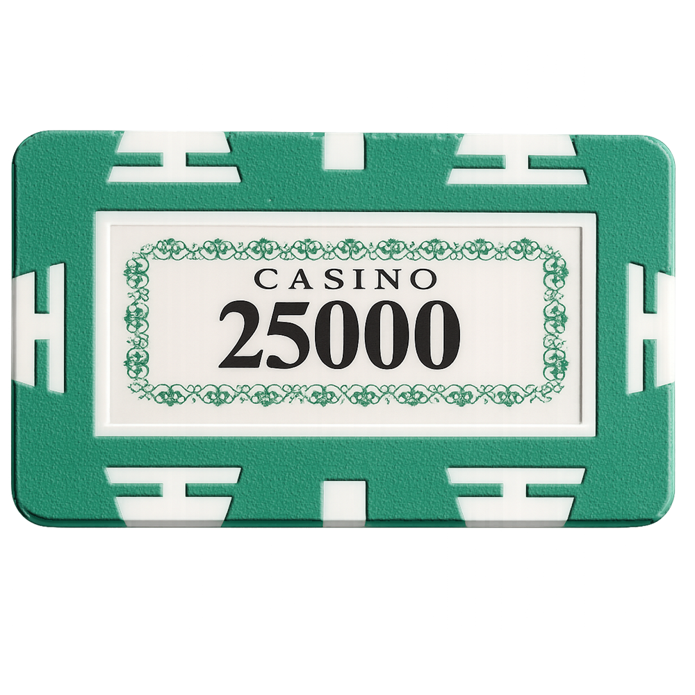 Фишка покерная прямоугольная