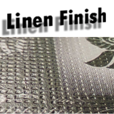 колода карт с покрытием linen finish