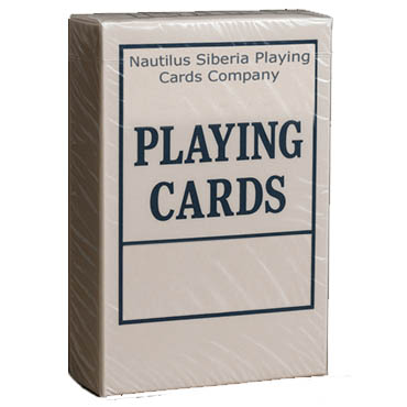 пластиковые карты Nautilus siberia playing cards company