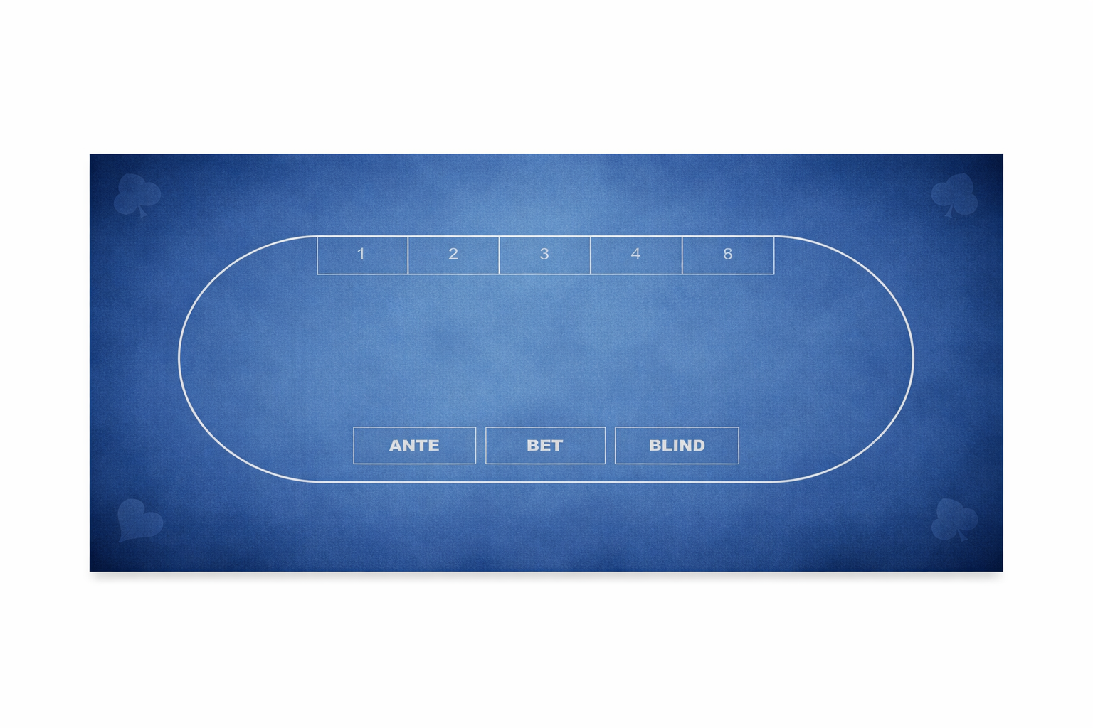 Сукно для покера синее