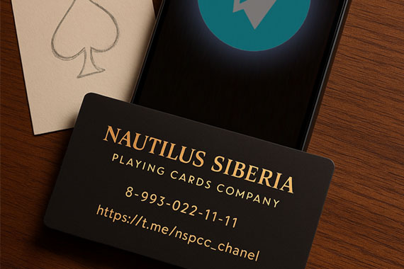 Telegram канал печать игральных карт NSPCC